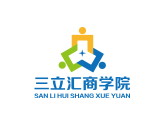 孫金澤的三立匯商學(xué)院對稱logologo設(shè)計