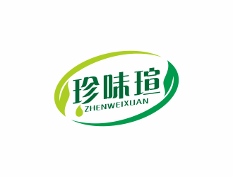 何嘉健的珍味瑄食品logologo設(shè)計