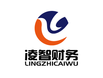 張俊的凌智財(cái)務(wù)logo設(shè)計(jì)