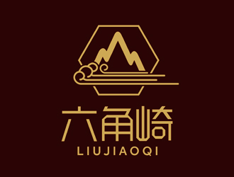 譚家強的六角崎民宿酒店商標設計logo設計