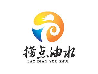 彭波的撈點油水logo設(shè)計