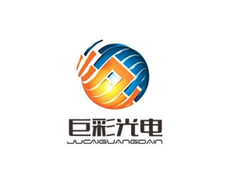 郭慶忠的河南省巨彩光電科技有限公司logo設(shè)計