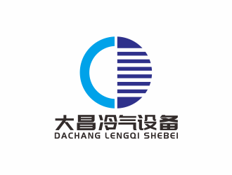 湯儒娟的大新縣大昌冷氣設備有限公司標志logo設計