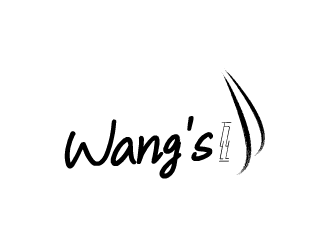 張發(fā)國的WANG'S 萬絲婚紗禮服定制工作室logologo設(shè)計(jì)