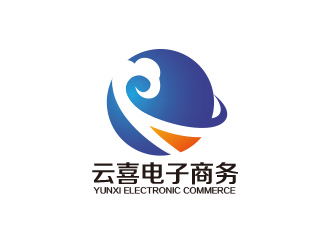 黃安悅的杭州云喜電子商務(wù)有限公司logo設(shè)計(jì)