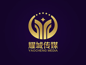 吳曉偉的諸城市耀城文化傳媒有限公司logo設(shè)計