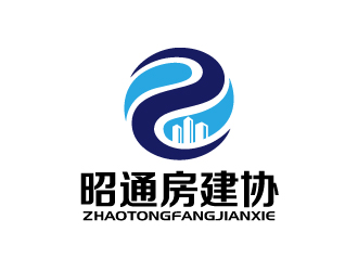 張俊的昭通市房地產業(yè)和建筑業(yè)協(xié)會logo設計