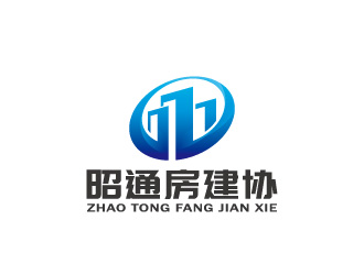 周金進的昭通市房地產業(yè)和建筑業(yè)協(xié)會logo設計