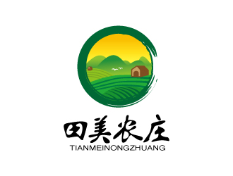 張俊的休閑農家樂山水logo設計logo設計