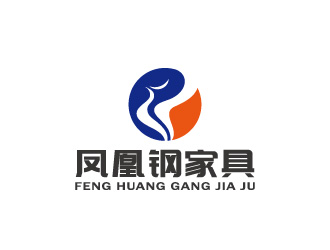 周金進的重慶鳳凰鋼家具有限公司logo設(shè)計