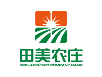 鐘炬的休閑農家樂山水logo設計logo設計