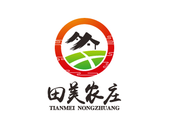 葉美寶的休閑農(nóng)家樂山水logo設計logo設計