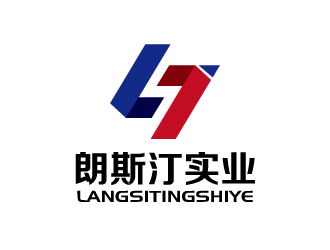 張俊的上海朗斯汀實(shí)業(yè)有限公司logo設(shè)計(jì)