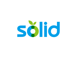 孫金澤的solid植物補光產品logo設計