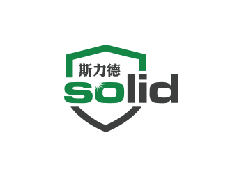 高明奇的solid植物補光產品logo設計