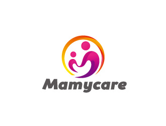 周金進的Mamycare紙尿褲logologo設(shè)計