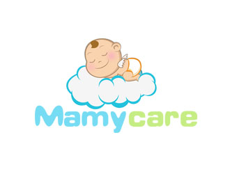 郭慶忠的Mamycare紙尿褲logologo設(shè)計