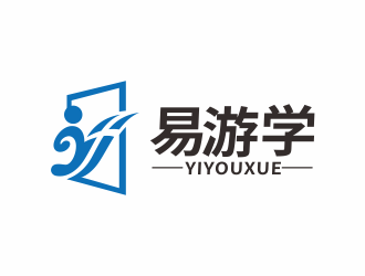 林思源的易游學(xué)國(guó)際游學(xué)LOGO設(shè)計(jì)logo設(shè)計(jì)