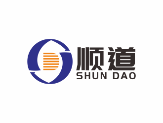 湯儒娟的順道物流logo設(shè)計