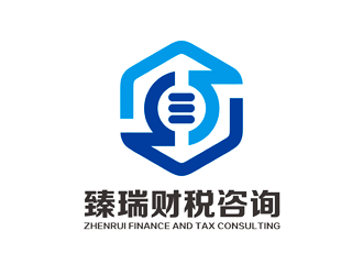 譚家強的新疆臻瑞財稅咨詢有限公司logo設計