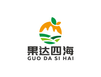 周金進(jìn)的果達(dá)四海生態(tài)民宿logo設(shè)計