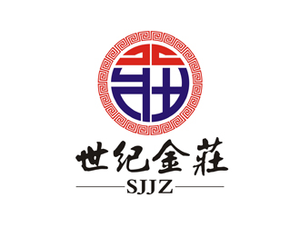 譚家強(qiáng)的世紀(jì)金莊白酒品牌LOGO設(shè)計logo設(shè)計