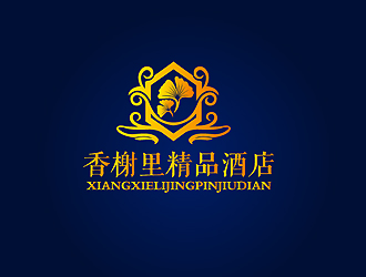 秦曉東的香榭里精品酒店logo設(shè)計(jì)