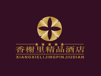 朱兵的香榭里精品酒店logo設(shè)計(jì)