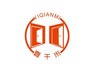 王仁寧的新野縣壹千米電子商務(wù)有限公司logo設(shè)計(jì)