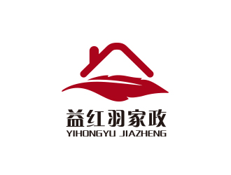 黃安悅的成都益紅羽家政logo設(shè)計(jì)