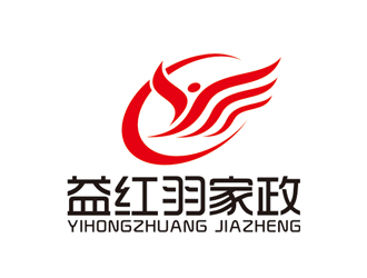 趙鵬的成都益紅羽家政logo設(shè)計(jì)