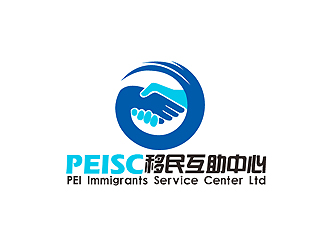 秦曉東的PEI移民互助中心商標設計logo設計