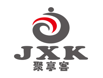 向正軍的聚享客 JXKlogo設(shè)計