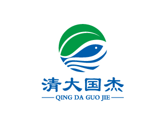 楊勇的清大國(guó)杰生物科技有限公司logo設(shè)計(jì)