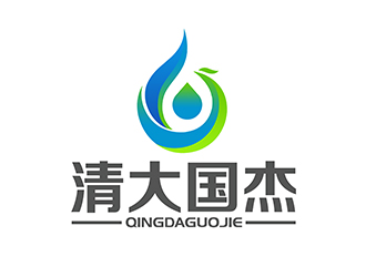 潘樂(lè)的清大國(guó)杰生物科技有限公司logo設(shè)計(jì)