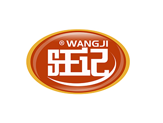 潘樂的旺記食品logo設(shè)計