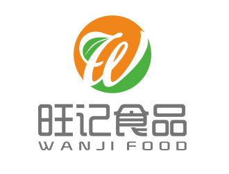 劉彩云的旺記食品logo設計