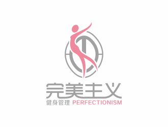 何嘉健的完美主義健身管理logo設計