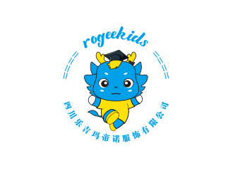 孫金澤的四川樂吉瑪?shù)壑Z服飾有限公司/ROGEEKIDSlogo設(shè)計(jì)