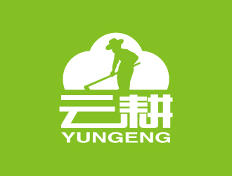 張俊的云耕農場農業(yè)負空間logologo設計