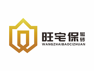 趙鵬 v的旺宅保磁磚logo設(shè)計