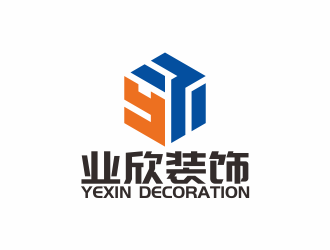 何嘉健的東莞市業(yè)欣裝飾工程有限公司logo設計