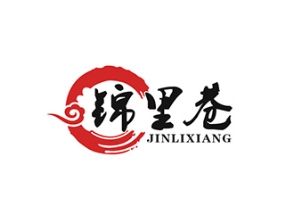 吳曉偉的錦里巷小吃餐飲Logologo設計