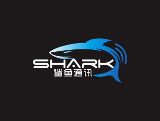 何嘉健的鯊魚通訊公司LOGOlogo設計