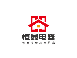 周金進的泰州市恒鑫電器有限公司logo設(shè)計