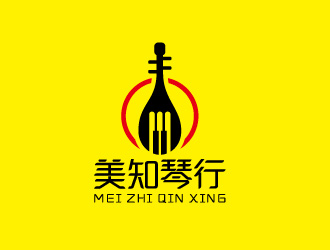 周金進的美知琴行樂器教育logologo設計