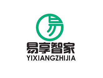 秦曉東的易享智家logo設(shè)計