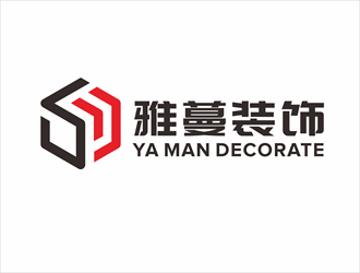 唐國強的雅蔓裝飾工程logologo設(shè)計