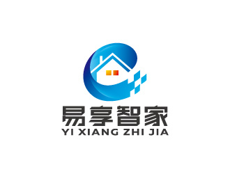 周金進的易享智家logo設(shè)計