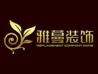 鐘炬的雅蔓裝飾工程logologo設(shè)計(jì)